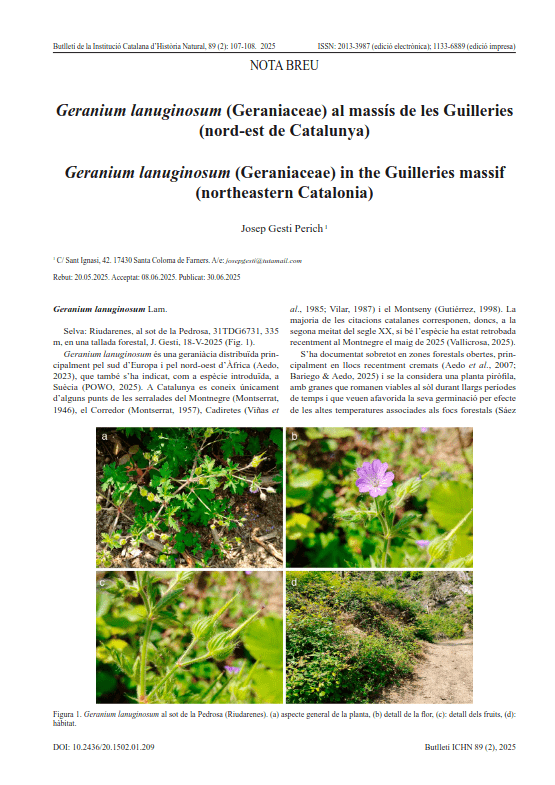 Portada_Geranium_lanuginosum_BICHN